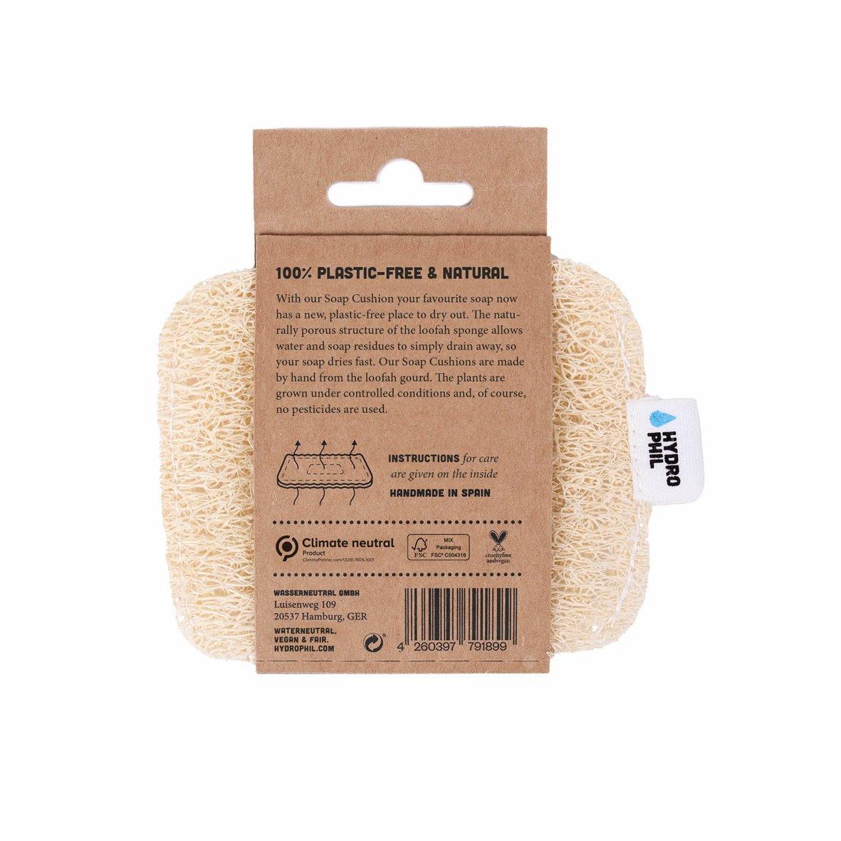 Hydrophil Loofah Soap Cushion Pack and Back