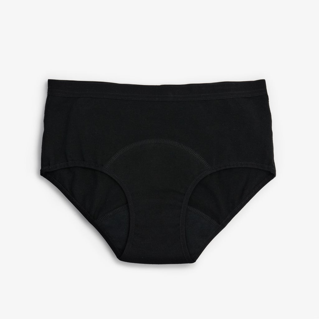 Period Underwear - Hipster Basic Black Normal 36