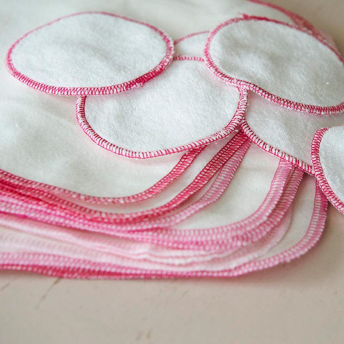 ImseVimse Reusable Cotton Wipes Pink Display