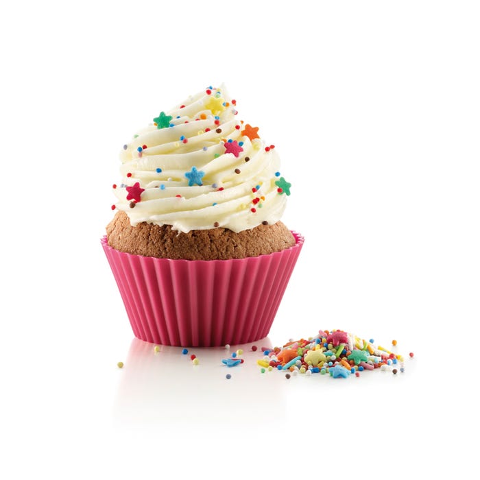 Lékué Muffin Vormpjes met versierde muffin