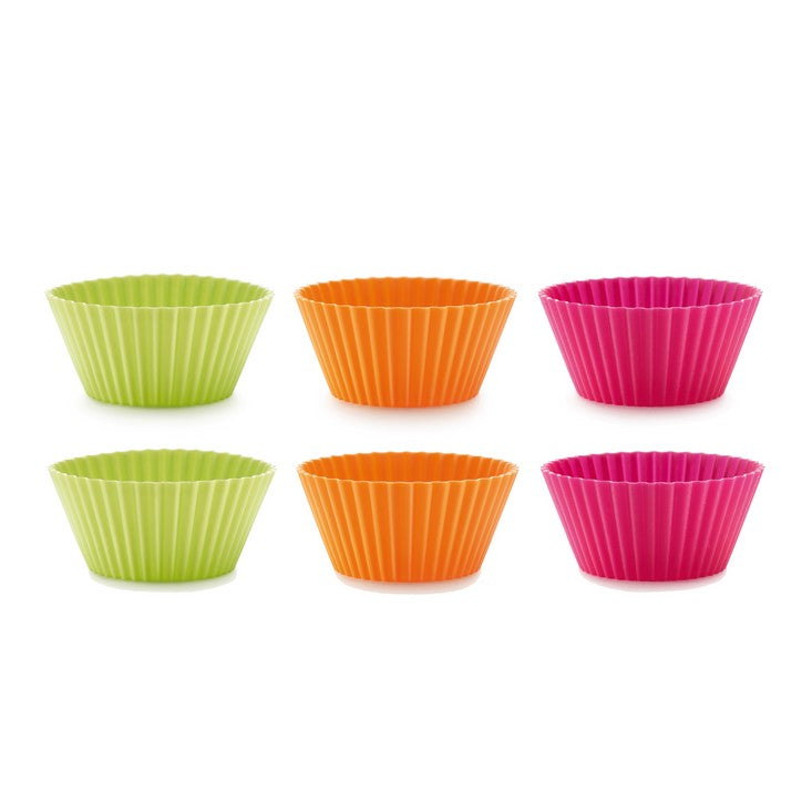 Lékué Muffin Vormpjes in verschillende kleuren x6