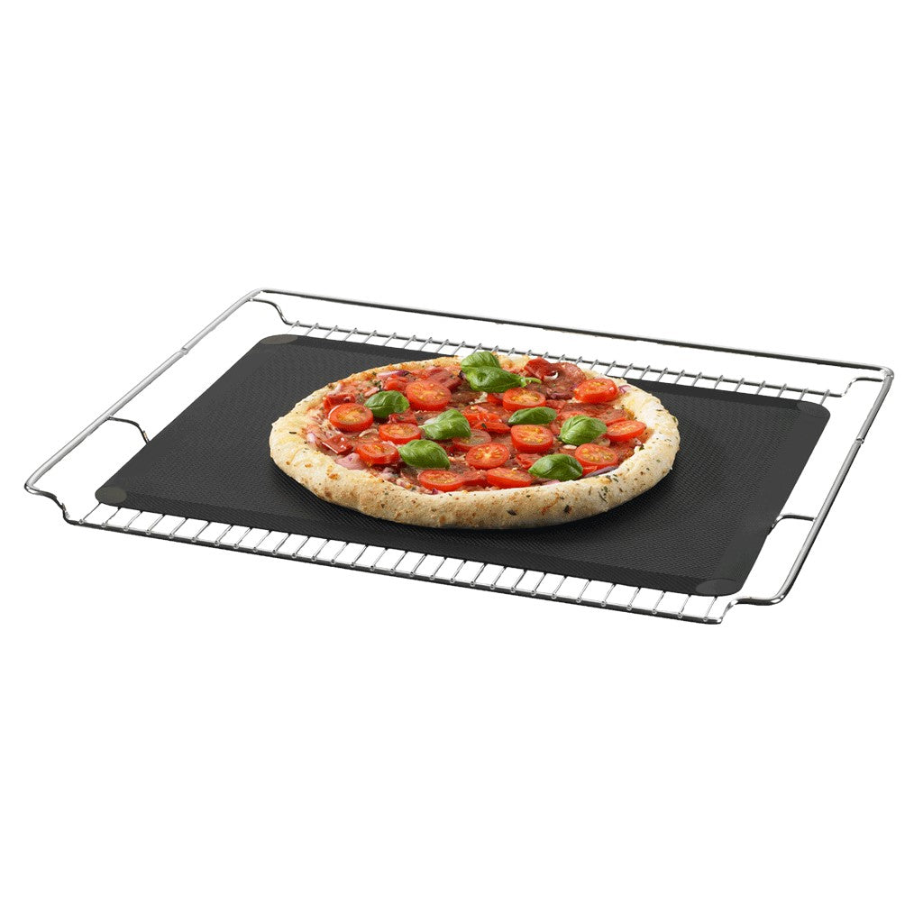 Lurch FlexiForm Siliconen Bakmat 30 x 40 cm Zwart met Pizza