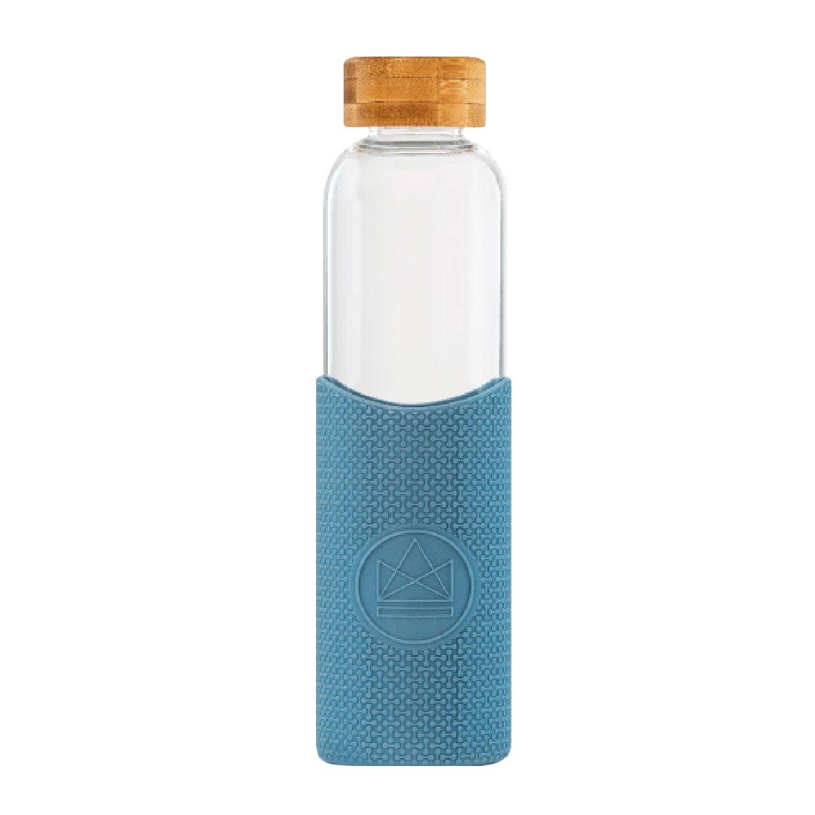 NeonKactus Glass Water Bottle Blue