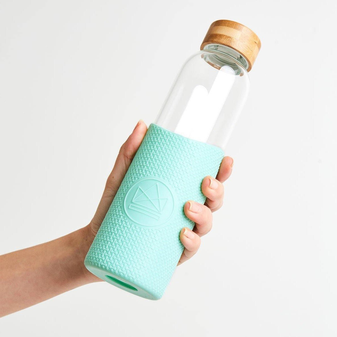 NeonKactus Glass Water Bottle Green