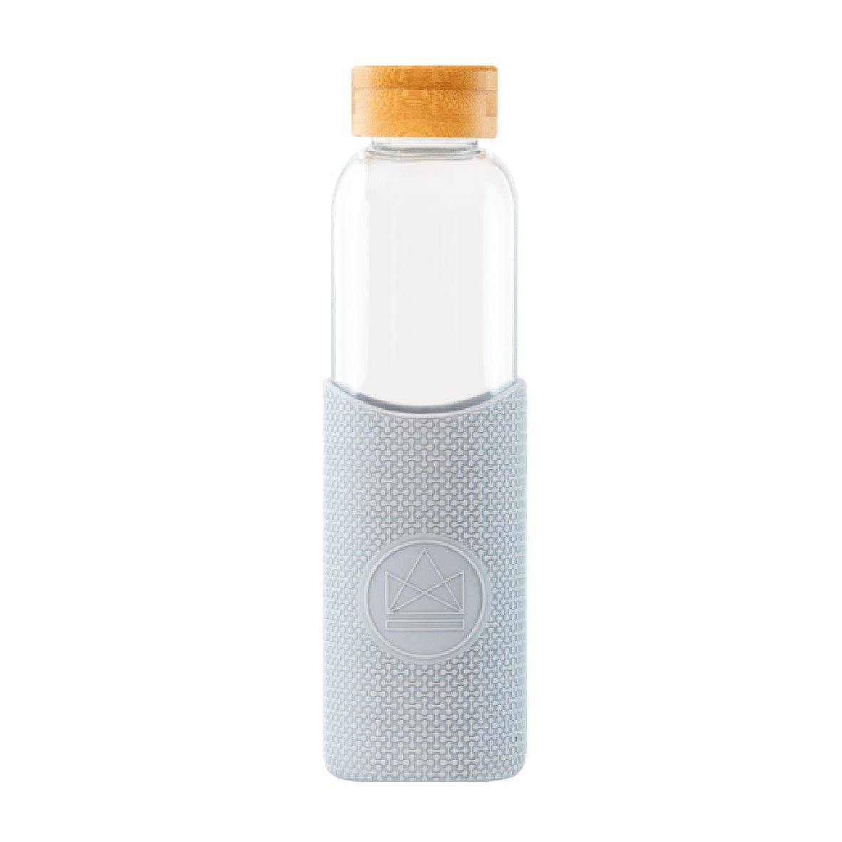 NeonKactus Glass Water Bottle Grey