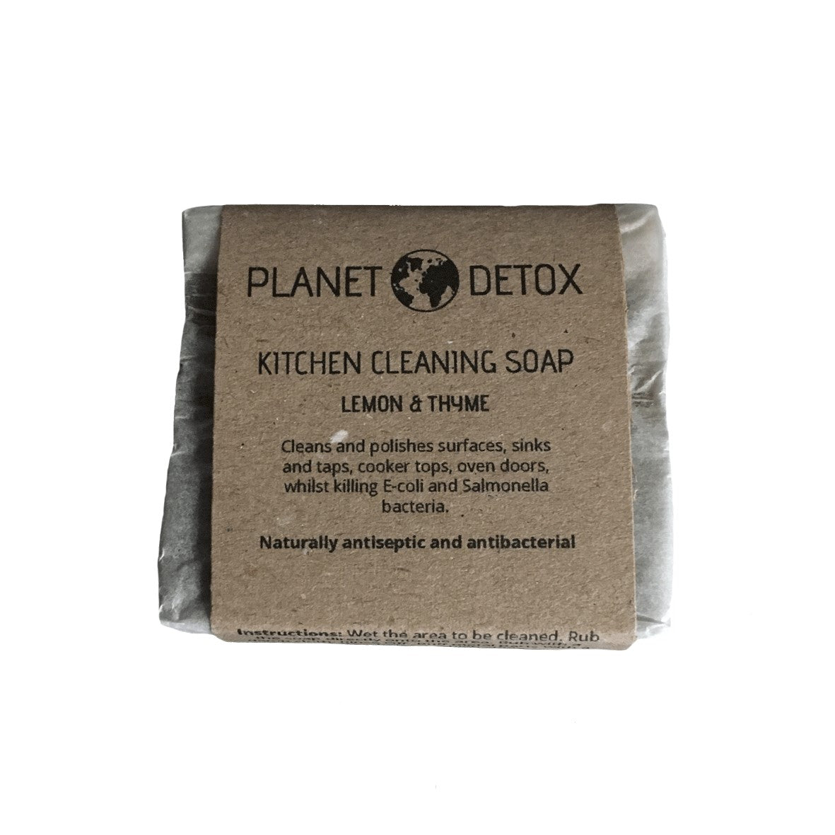 Kitchen Cleaning Soap Bar - Planet Detox