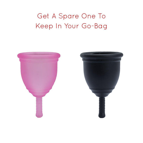RubyCup Twinpack Two Menstrual Cups