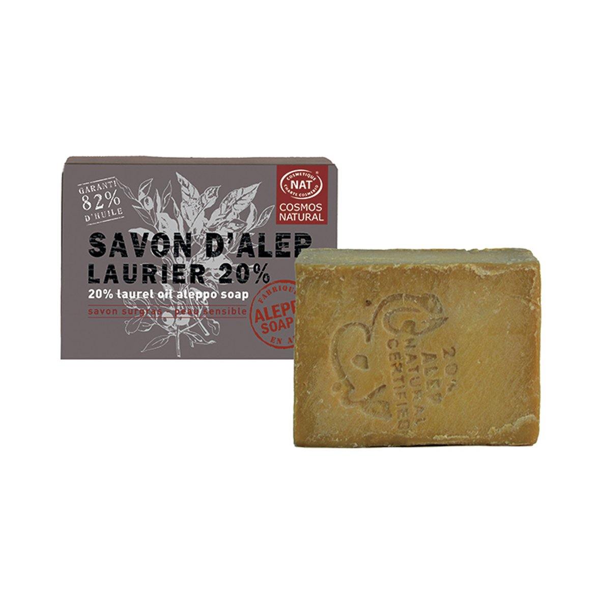 Savon d&#39;Alep 20% Laurier Soap Bar 190 grams