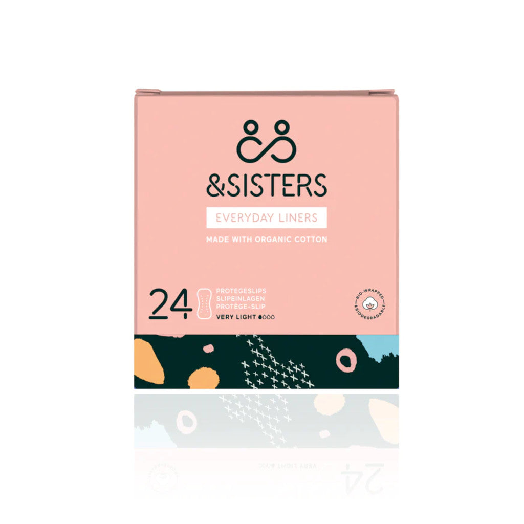 &Sisters Organic Cotton Liners - 24
