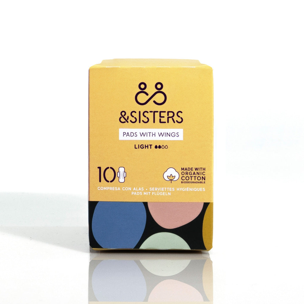 &Sisters Organic Cotton Pads Light