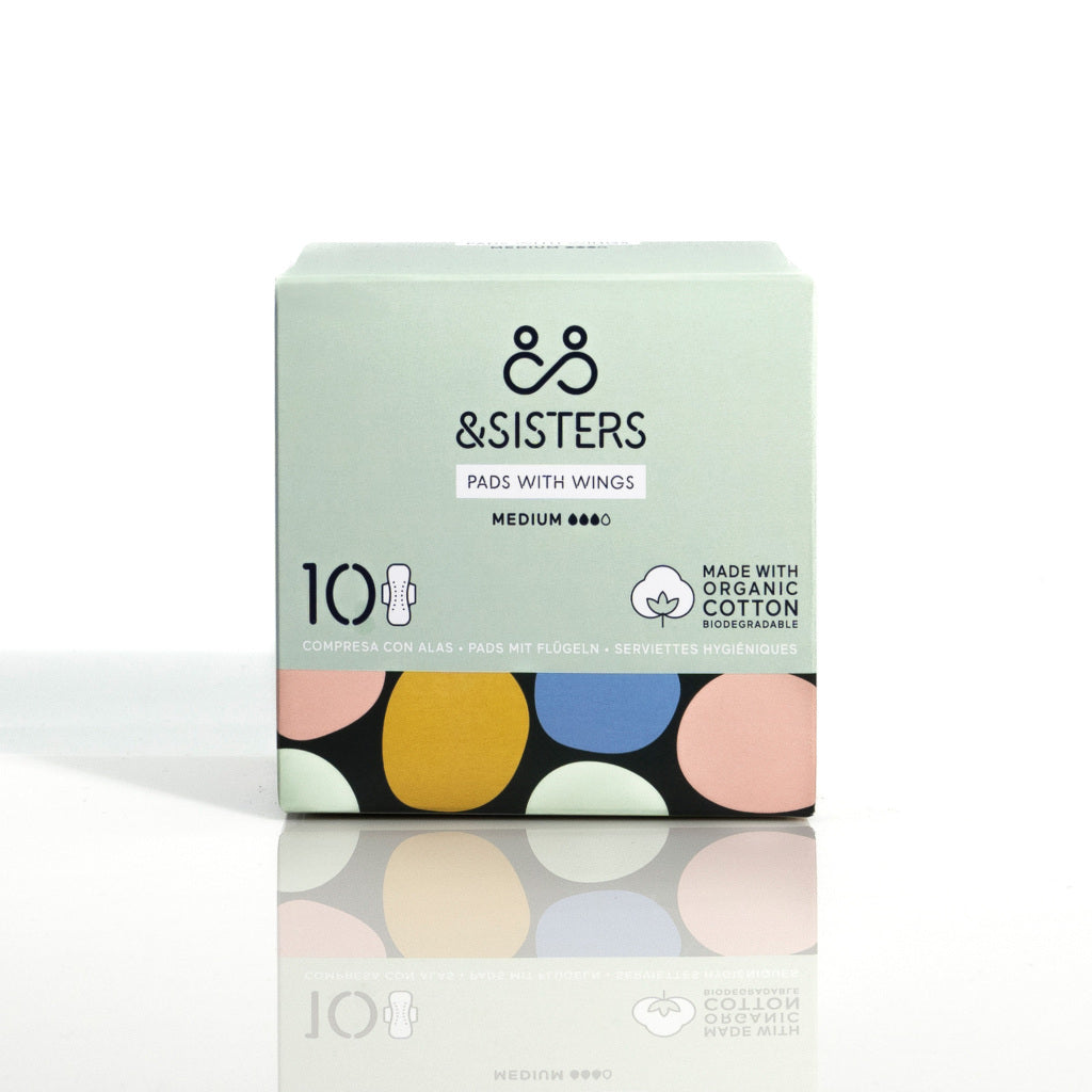 &Sisters Organic Cotton Pads Medium