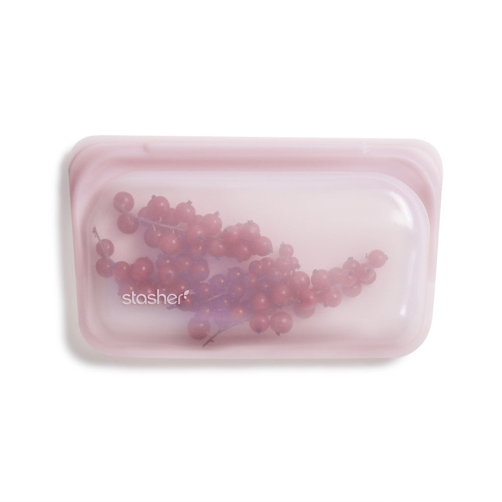 Stasher Bag Snack 293 ml Rose Quartz Berries