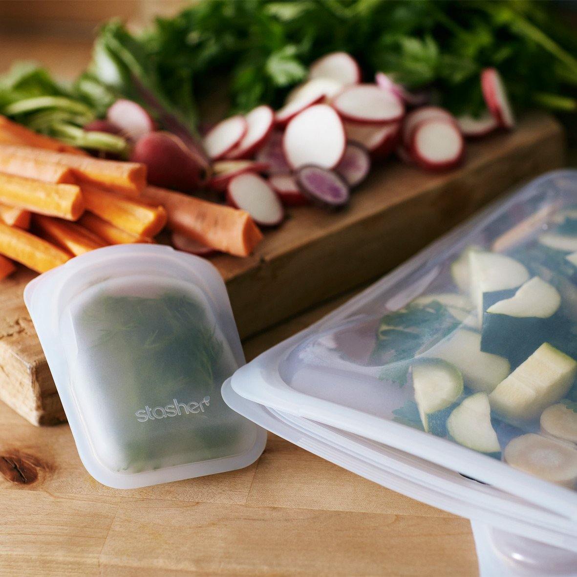 Stasherbag Pocket Clear VeggiePrep