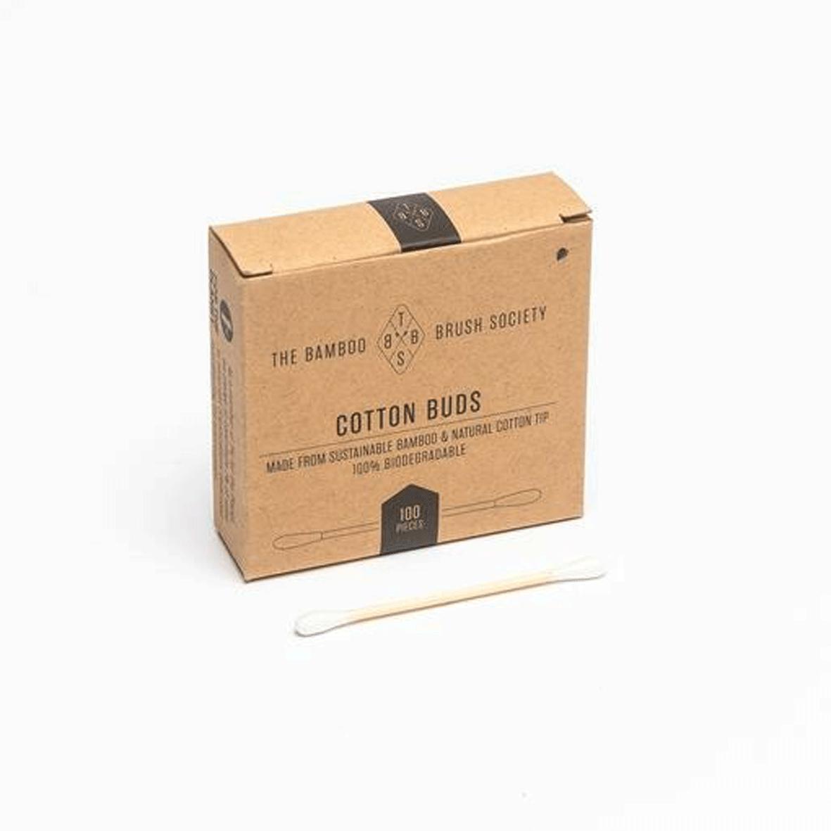 The Bamboo Brush Society Cotton Buds
