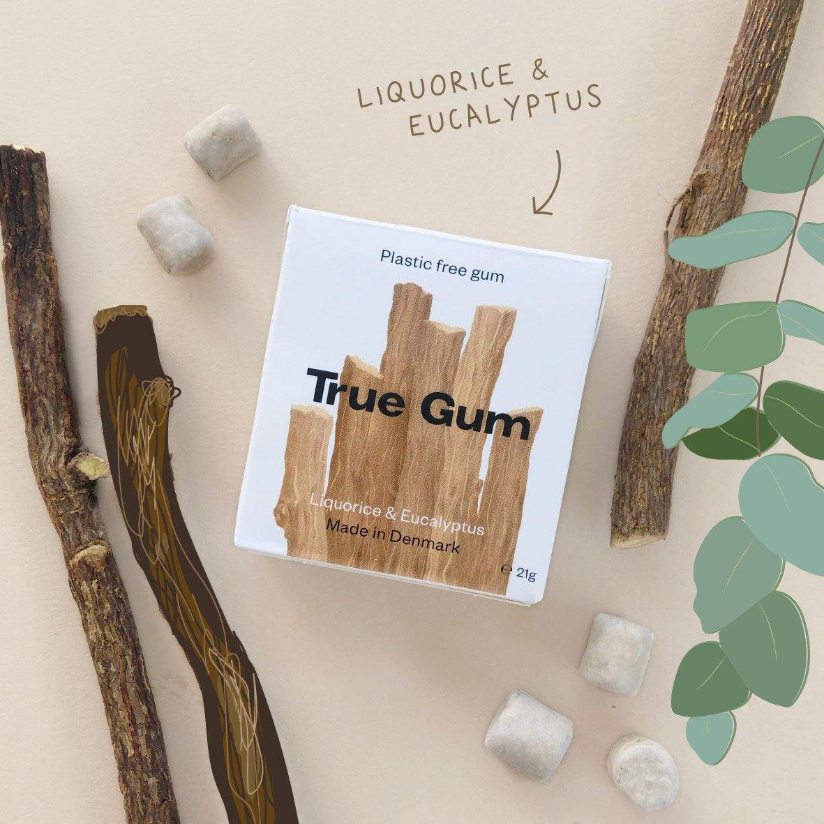 Zo Zero - True Gum - Zoethout &amp; Eucalyptus