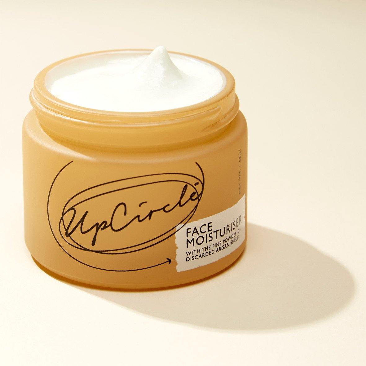 UpCirce Face Moisturiser Pot Open