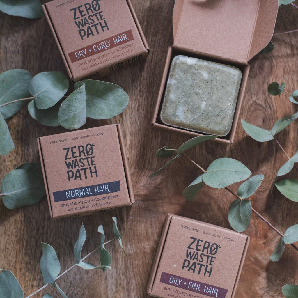 Zero Waste Path 2in1 shampoo en conditioner bars - alle geuren