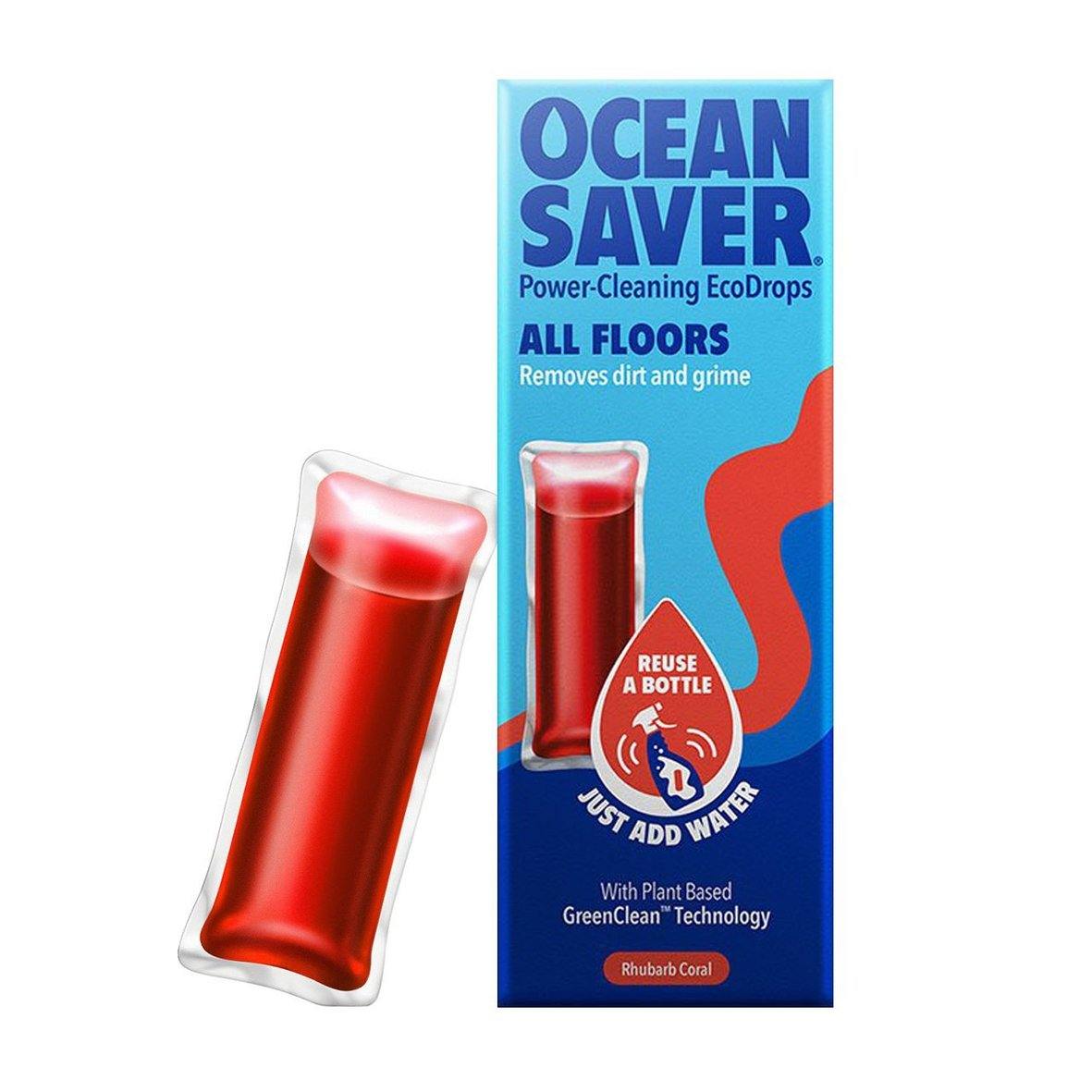 Ocean Saver Refill Alll Purpose Floor Rhubard Coral with box