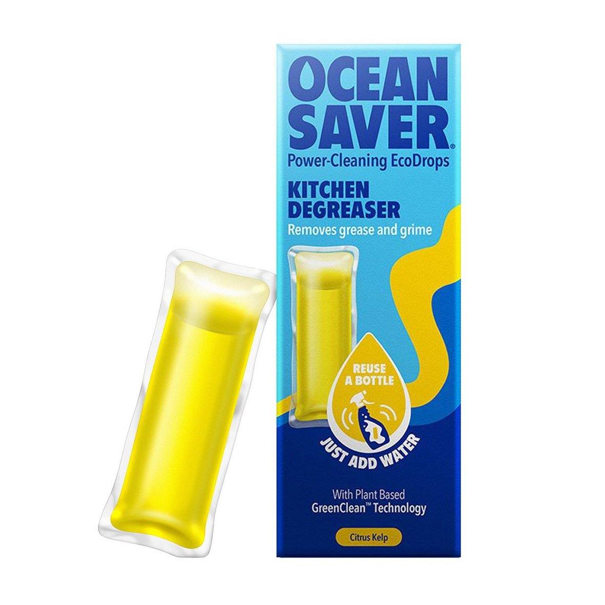Ocean Saver Refill Kitchen Degreaser Citrus Kelp with box